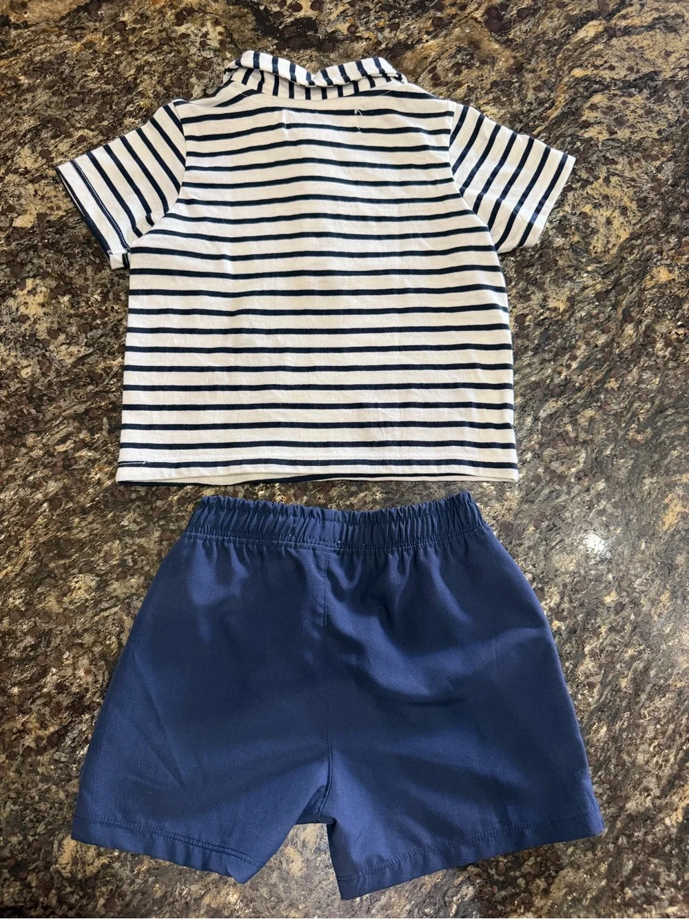 Boys' Polo Set - Short Sleeve Shirt & Shorts 12 months